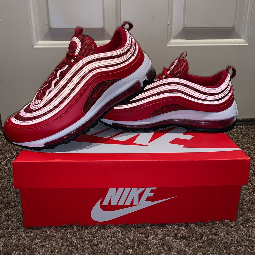 Red Nike 97s - Picture 2 of 4